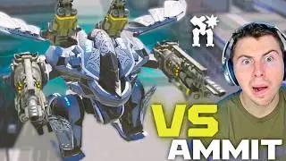 Meta Tier Fafnir vs Ammit Tanks - Fafnir With The STRONGEST Built In Weapon | War Robots