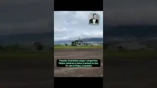 Popular Colombian singer-songwriter Yeison Jim&eacute;nez plane crash on Saturday afternoon in Paipa