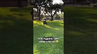 Kid Wins Race 😂