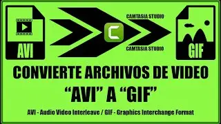 Convert AVI video files to GIF - Camtasia Studio 2025