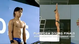 Men's 10m Sync Platform Diving Finals | 11th Asian Aquatics Championship 2025 India