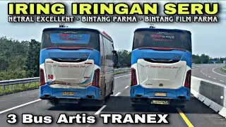 Iring Iringan Seru 3 Bus Artis Pariaman ❗️| trip Transport Express Jaya 57 &ldquo; Netral Excellent &ldquo;