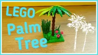How to make a simple LEGO palm tree! #Shorts