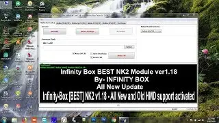 install  Infinity Box BEST NK2 v1.18   Old to New update version