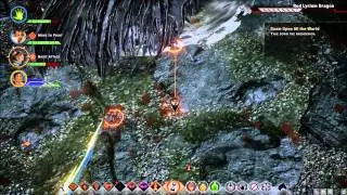 Dragon Age Inquisition Red Lyrium Dragon Fight