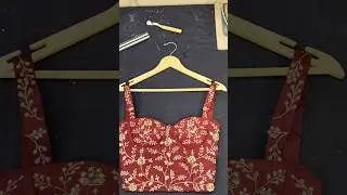 Latest Corset Cutting Blouse Stitching | Designer Blouse Pattern Step by Step Hindi Tutorial