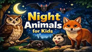 Let&rsquo;s Discover Night Animals | Fun Learning for Kids