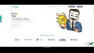 TVG Coin Platform overview.