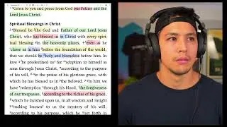PART 2: Live Group Bible Study In Ephesians 1:1-10 | Online Bible Study with Jason Camacho