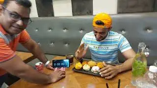 2 Minute 6 momos Challenge Cash Prize 3100/-| Street food challenge | Bhukhad Foj