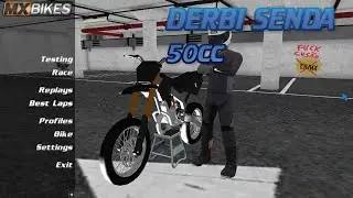 TUTO DERBI SENDA 50cc MX BIKES