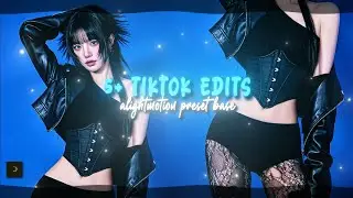 5+ TIKTOK STYLE EDIT PRESET BASE  || Alight motion 