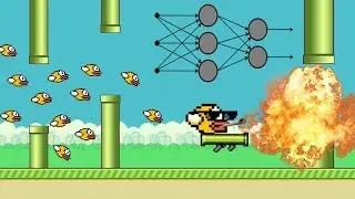 A.I. crashes Flappy Bird