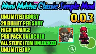 #DA2 Mini Militia Classic Simple Mod 0.0.3 | Latest Version Mod | Destroying MMC | By Gamer Shreyas