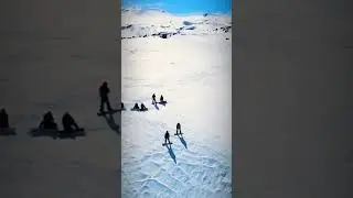 Bluebird Powder day in Nevados de Chill&aacute;n Backcountry.