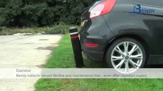Diamond bollard demonstration