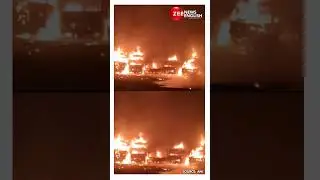 Massive Fire Breaks Out at Maharashtra&rsquo;s Palghar district | Rescue Ops Underway |