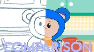 Mother Goose Club | A Sticky Situation (Storyboards vs Final Episode | Comparison)