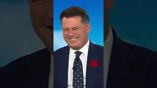 Reporter's pun catches Karl off guard 😂 #shorts