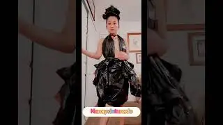 My very own Unique Diy Black Trashbag Dress