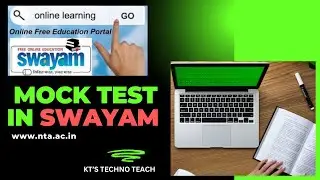 SWAYAM மாதிரி தேர்வு / Swayam Online Mock Test - NTA #kt
