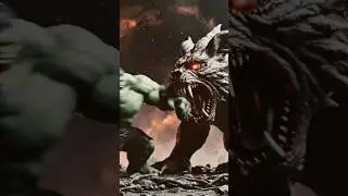 Hulk vs Demogos #hulk #demodogs #reels #steveharrington #dustin #mike #strangerthings #fighting