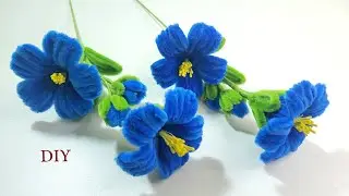 DIY Pipe Cleaner Handmade Flowers Easy to Make for Everyone | Tutorial tips.