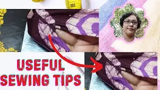 CHALK FOLD KARNE KA TARIKA HOW TO SECURE SIDE SLITS #sewingtipsandtricks  #kurti #chalkdesign