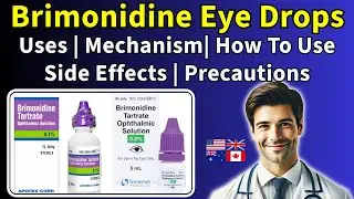 Brimonidine Tartrate Eye Drops | Uses, Side Effects, Dosage & Precautions | Glaucoma Eye Drops
