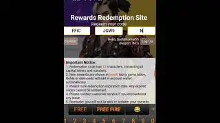 FFIC 2021 REDEEM CODE FREE FIRE 17 OCTOBER redeem code free fire today | aaj ka redeem code kya hai