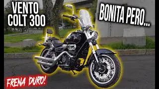 Gran estilo pero... 😱Vento COLT 300 Prueba y Reseña