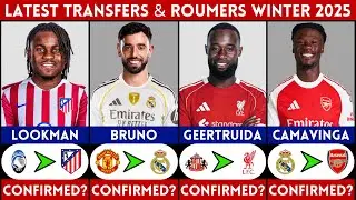 🚨 LATEST CONFIRMED TRANSFER AND RUMOURS WINTER 2026 | LOOKMAN, BRUNO, CAMAVINGA, GEERTRUIDA......