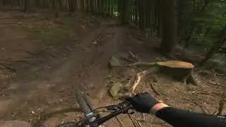 Heidelberg crazy mountain bike trails Hdr 4k