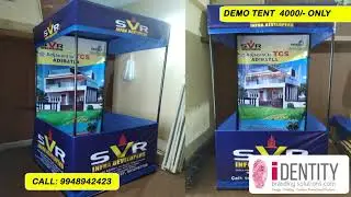 Marketing tents  Display demo Tent  Demo Tent Manufacturers in Hyderabad