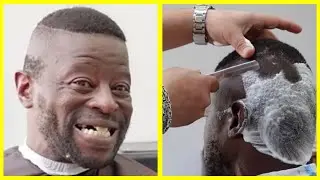 joe is getting a haircut and wet shave feeling good 😊 barber turko
