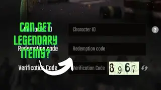 LATEST REDEEM CODE IN PUBG MOBILE | GET LEGENDARY ITEMS?