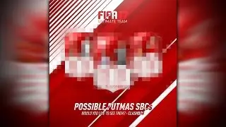 POSSIBLE FUTMAS SBC CARDS!!! | FIFA 17 Ultimate Team | Photoshop Speedart