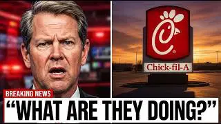 Governor Of Georgia PANICS After Chick-fil-A ABANDONS Food For TV!