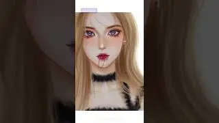 Satisfying Digital Art For Relax! Creative Drawing on iPad tablet Amazing Procreate Art! #87