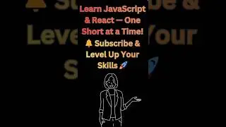 Learn JavaScript & React in Shorts | Daily 1-Minute Coding Videos 🚀