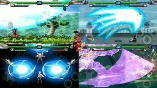 Saiyan vs Ninja - All Ultimate Attack || Part 1