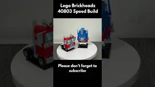 Lego Brickheadz 40803 Optimus Prime Robot & Vehicle Speed Build
