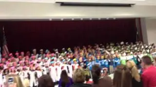Kindergarten Performance Of Cheatham Elementary School Before Thanksgiving