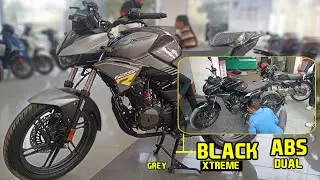 xtreme 125r dual channel abs black colour || hero xtreme 125r grey colour | xtreme 125r accessories