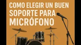 COMO ELEGIR UN SOPORTE PARA MICROFONO? / GUIA BATERA / GRAVITY /  TUTORIAL