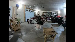 Rebuilding a 1991 Yamaha Banshee 350 Part 4 - Motor Is Installed And Bolted Down
