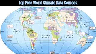 #World#Climatedata#Free  Top Free World Climate Data Sources !