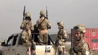 Taliban's special forces stand guard to ensure security of Kabul airport