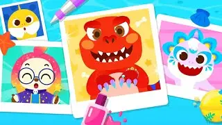 🦈 Baby Shark Glow Up! ✨ Fun Makeup Makeover Game for Kids!