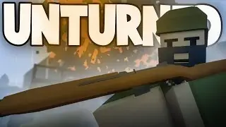Unturned HUGE WORLD WAR II BATTLE! (Custom WW2 Modded RP Server PvP)